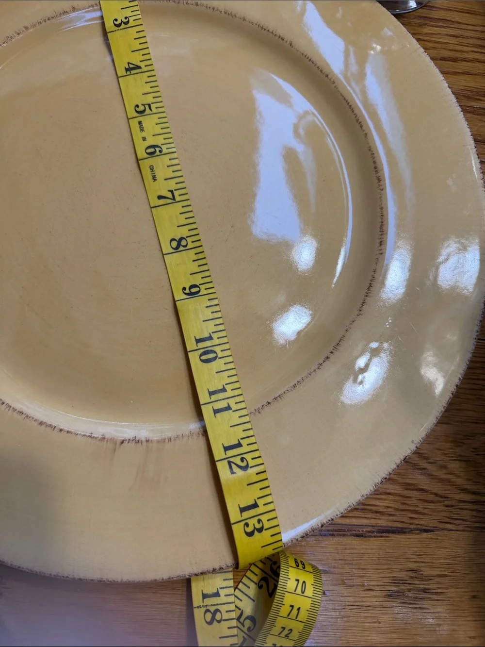 Pier 1 Toscana Gold serving platter. As Is!